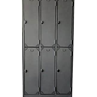 6'lı çelik soyunma dolabı